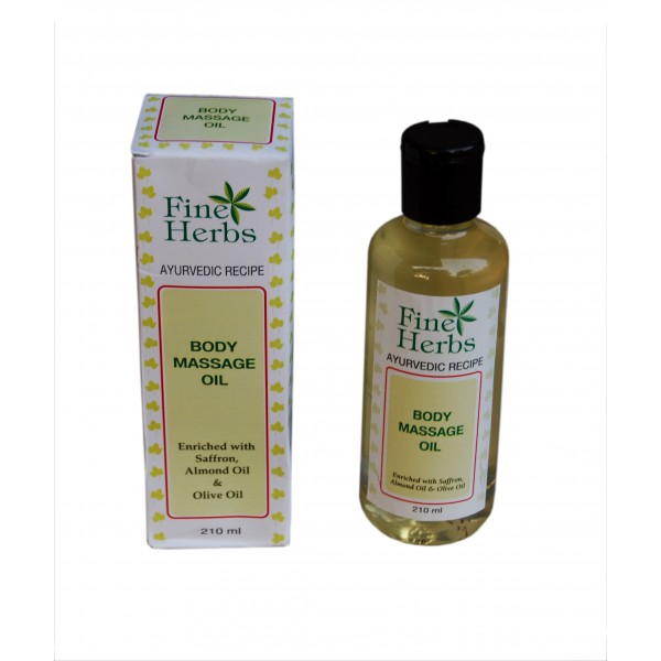 BODY MASSAGE OIL PET BOTTLE 210ML