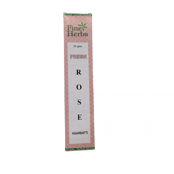 FINE HERBS ROSE INCENSE BOX (20 STICKS)